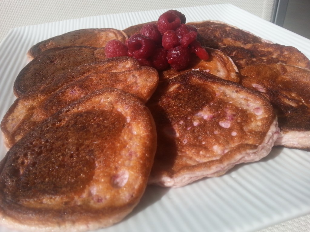 Easy Clean Protein Pancakes Recipe: Tadaaaaa yummy healthy easy protein pancakes!